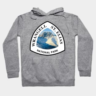 Wrangell-St. Elias National Park and Preserve shield Hoodie